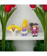 Vintage 1992 Cabbage Patch Kids Poseable Mini PVC 3.5&quot; Figures Doll Lot ... - £6.80 GBP