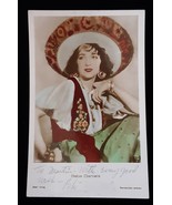 Postcard Bebe Daniels Autograph Hand Tint Silent Movie Star Actress 1920... - $196.64