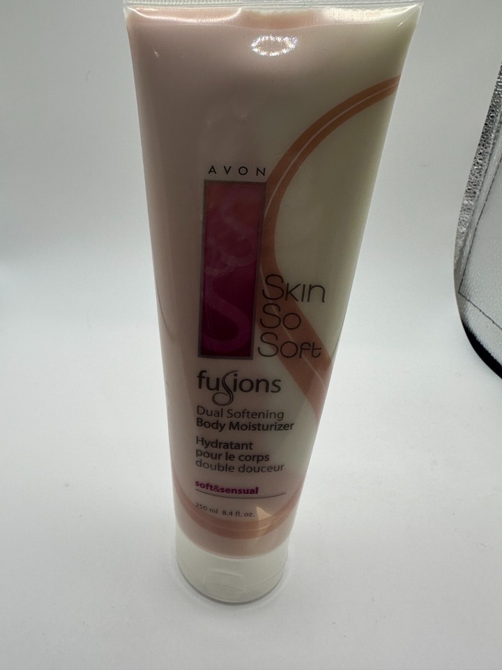 Avon Skin So Soft Fusions Dual Softening Body Moisturizer Soft &amp; Sensual... - $12.20