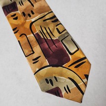 J. Garcia Robot Neurosis Collection Forty-One Patterned Men&#39;s Tie 100% Silk - £8.67 GBP