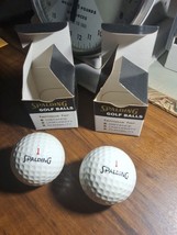 Lot Of 2 Spalding Vintage Golf LOGO Brothers Inc. Michigan Balls W Singl... - £9.14 GBP