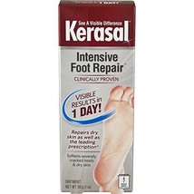 Kerasal Intensive Foot Repair Exfoliating Moisturizer Formula Heals Repairs 1 oz - £14.92 GBP