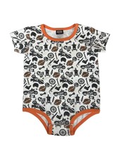 Harley Davidson Baby Short Sleeve T-Shirt Bodysuit All Over Print 24 Months - $240.25 MXN