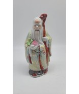 Vintage Chinese Shou Xing Figurine Porcelain God Of Longevity 8&quot;  - £60.85 GBP