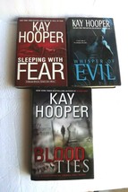 Kay Hooper 3 Books, Blood Ties, Sleeping With Fear,Whisper Of Evil - £12.45 GBP