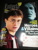 Entertainment Weekly Magazine April 3 2009 Harry Potter &amp; Voldemort Heros Villia - £7.82 GBP