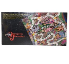 1994 America&#39;s Choice Outrageous Journalists Parody Board Game New &amp; Sealed - $17.06