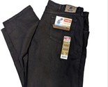 Wrangler Jeans Men black  44x32 relaxed fit NWT READ - $24.74