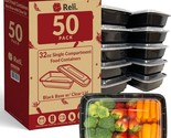 Meal Prep Containers (50 Pack, 32 Oz.) | 1 Compartment Food Containers W... - $39.99