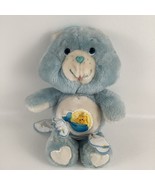 Care Bears Baby Tugs 11&quot; Plush Stuffed Animal Toy Diaper Blue Vintage 80... - $53.72 CAD
