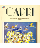 1985 Capri Italy Historical Geographical Travel Guide Photo PB 1st Editi... - $647.64 MXN