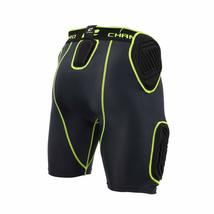 Champro Standard Bull Rush 5-Pad Football Girdle, Charcoal, Optic Blue T... - $29.65