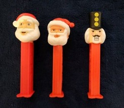 PEZ - CHRISTMAS - Santa Claus &amp; Nutcracker (Lot Of 3) See All Pics &amp; Read - €2,59 EUR