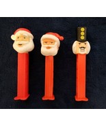 PEZ - CHRISTMAS - Santa Claus &amp; Nutcracker (Lot Of 3) See All Pics &amp; Read - $2.99