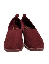 Report Women&#39;s Supple Burgundy Microsuede Fabric Slip On Flats Size 7 NWOB - £19.77 GBP