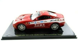 FERRARI 599 GTB FIORANO &quot; PANAMERICAN TOUR &quot; + SHOWCASE, RED ALTAYA SCAL... - £32.48 GBP