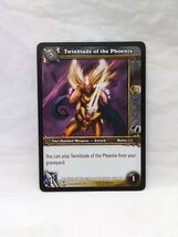 World Of Warcraft TCG Twinblade Of The Phoenix Gladiators Rare Card 186/208 - $6.92 CAD