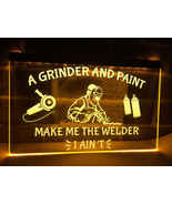 Grinder and Paint Make Me The Welder Led Neon Sign, Decoration Lights Gifts - £20.77 GBP+