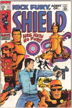 Nick Fury, Agent of S.H.I.E.L.D. Comic Book #11 Marvel Comics 1969 FINE - £12.52 GBP