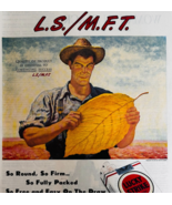 1947 Lucky Strike Cigarettes Advertisement Vintage Tobacco Leaf Farmer D... - $40.99 CAD