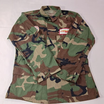 Amecican Cable Men’s Unicor Woodland Camouflage Jacket BDU Combat Coat Sz Medium image 9