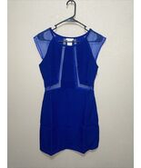 Esley Dress Shift Brick blue Sleeveless SMALL NEW - $1,067.63 MXN