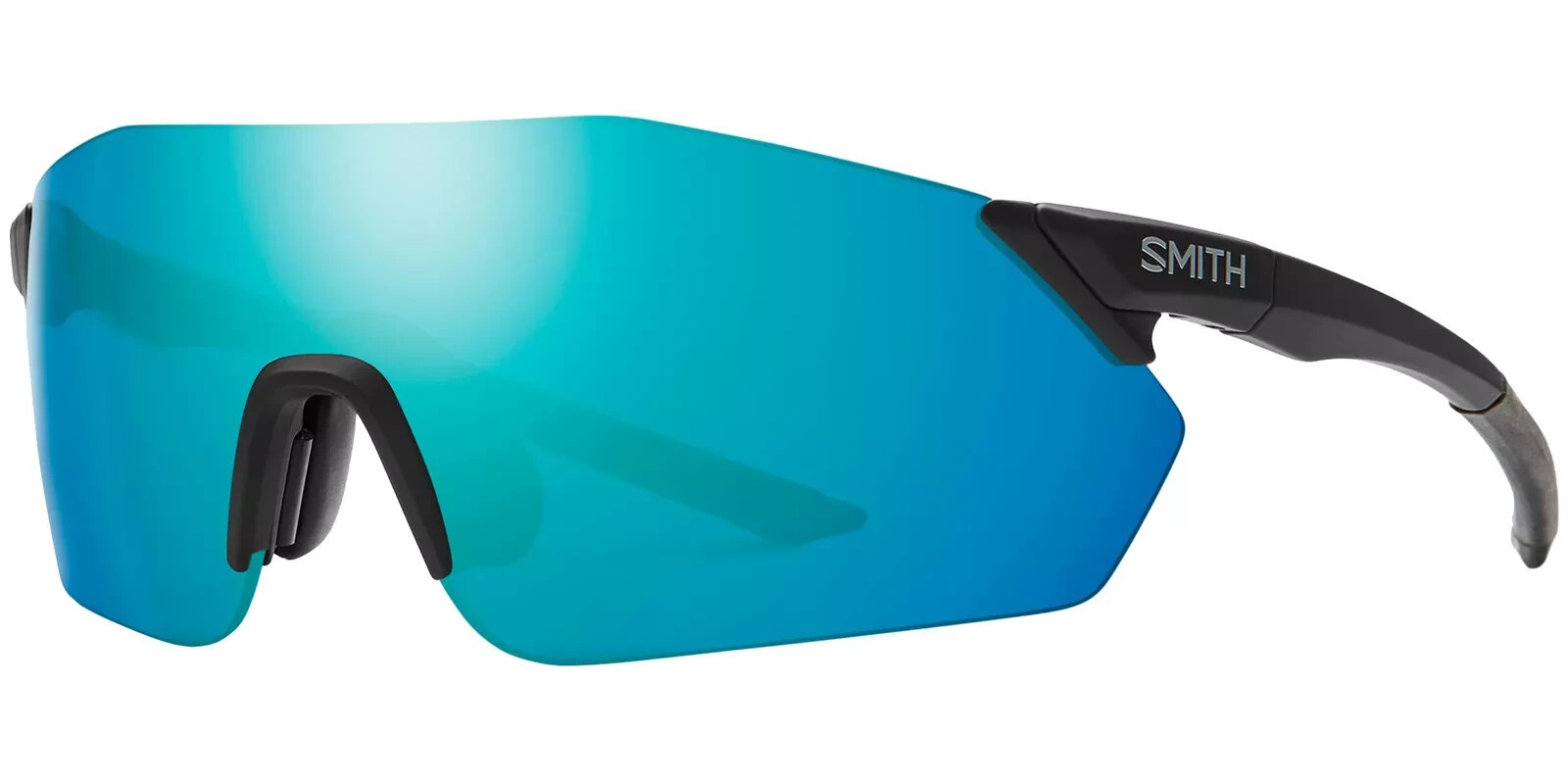 Smith Reverb Sunglasses, Matte Black Frame/ChromaPop Opal  Mirror Lens/B... - $69.29