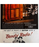1947 Bendix Radio Phonograph Advertisement Durante And Moore CBS DWWW9 - $41.01 CAD