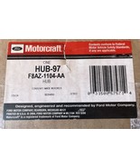 MOTORCRAFT Genuine Ford Hub Assembly - Wheel HUB-97/ F8AZ-1104-AA - £43.13 GBP