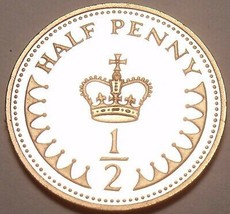 Great Britain Half Penny Proof, 1982~106,800 Minted~Free Shipping - $6.56