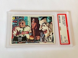 Batman Trading Card 1966 Periodical Topps DC Comics PSA 6 Crime Czar Joker #10 - $544.50