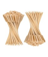 Bamboo Skewers 8 Inch,200 Pcs Cocktail Skewers, Wooden Skewers For Appet... - £21.92 GBP