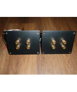 PAIR ELYTONE BI-WIRED L2003.04.N 8 OHM 2 WAY METAL PLATE SPEAKER CROSSOV... - €42,90 EUR