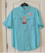 Coleman S/SAdventure Stretch Shirt Blue Radiance  Men&#39;s Sz L-XXL NWT MSR... - $456.13 MXN