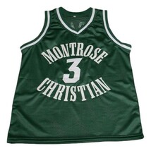 Kevin Durant #3 Montrose Christian Basketball Jersey New Sewn Green Any Size - £27.52 GBP