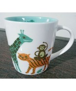 Starbucks Coffee Child’s Kids Mug/Cup Zoo Animals Safari 8 oz. Bone Chin... - $16.82