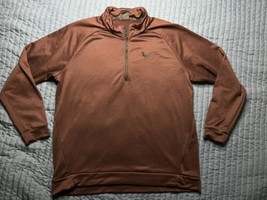 Nike Dri Fit Pullover 1/4 Zip Men’s Size XXL 2XL Maroon - $19.80