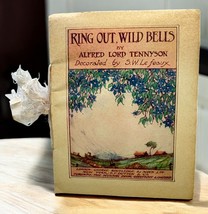 Vintage Poetry Booklet Ring Out Wild Bells by Alfred Lord Tennyson SW Le Feaux - $36.49