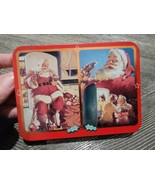 Vintage 1995 Coca-Cola Santa Claus Double Set Playing Cards LIMITED ED. ... - $13.86