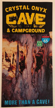 Vintage Crystal Onyx Cave Brochure Cave City Kentucky BRO1 - $7.91