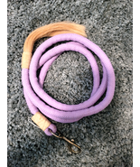 Action Company Braided Lead with Horsehair Tassel Lavender 9 Foot - £9.58 GBP