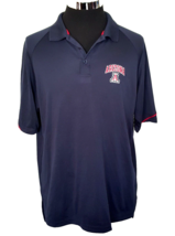 Campus Heritage Polo Shirt Men&#39;s Size Large University of AZ Casual Acti... - £9.46 GBP