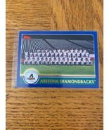 Topps 631 Arizona Diamondbacks Scheda - €7,76 EUR