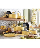 13 Piece Granite Aluminum Cookware Set Non- Stick In Yellow - $118.80