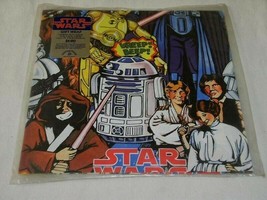 STAR WARS GIFT WRAP PAPER VINTAGE 1977 DRAWING BOARD - $79.99