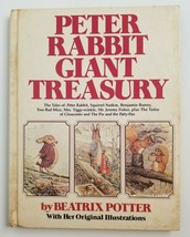 PETER RABBIT Giant Treasury 1980 Beatrix Potter Original Illustrations Derrydale - $4.99