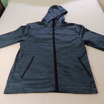 Champion Men's Blue Full Zip Pockets Hoodie Jacket Size L Large Chest 45" image 5