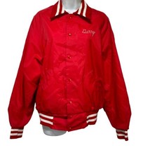 vintage don alleson varsity athletic red Athletic baseball jacket Size M - £27.27 GBP