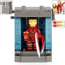 Iron Man MK50 Invincible - Hall Of Armor Avengers Endgame Marvel Minifigure - £6.37 GBP
