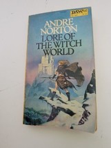 Vintage Daw Science Fiction PB Vintage Andre Norton Lure of the Witch World 70s - £15.41 GBP